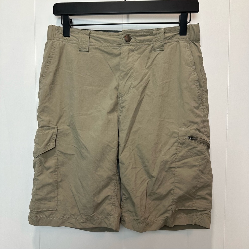 Men’s Columbia Khaki Performance Cargo Shorts Size 30